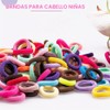 BetterJonny 500 Piezas Lazos del Pelo del Bebé, Ligas Elásticas