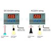 Kadimendium Digital Temperature Controller Thermostat Heating Cooling Switch Temperature Regulator