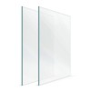 FrameStarr 4x6 Glass (Crystal Clear, 2 Pack), Picture Frame Replacement