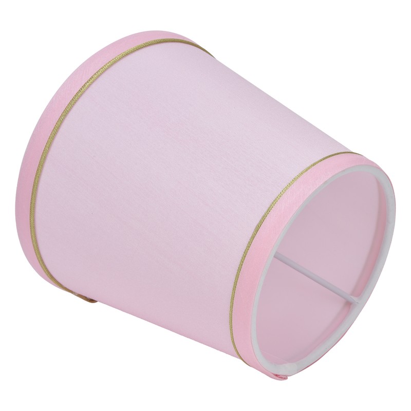 2PCS European Style E14 Lamp Shade Pink Lampshade for Chandelier