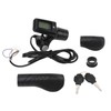 805 LCD Display Panel Throttle Grip Set Electric Bike Scooter