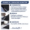 NEUFELD® Hemming Tape for Ironing, 25 m (including Instruction [English