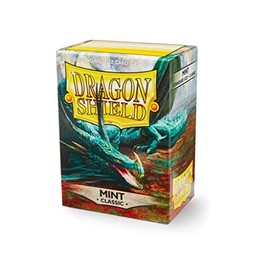 Arcane Tinmen ApS ART10025 Sleeves Mint Dragon Shield Card Game, One Size