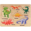 Lift and Learn Dinosaur Puzzle - Made in USA