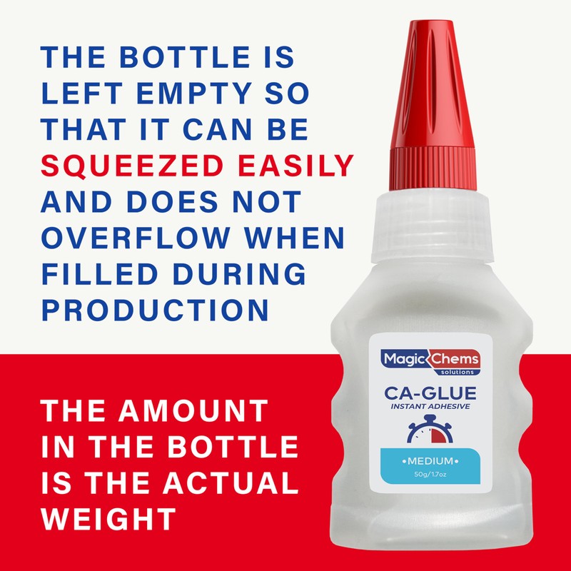CA Glue with Activator (4 x 1.7 oz + 2