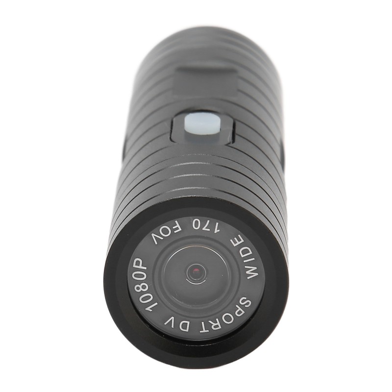 Bike Helmet Camera Video Recorder with LED Light HD 1080P