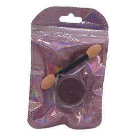 Bisutex 3 Pz Polvo Efecto Laser Espejo Gold Rose Para Decoracion Uña