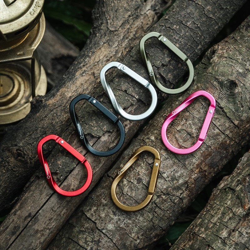 Thous Winds Carabiner, Climbing Hook, Ultra Lightweight 5g, Load Capacity
