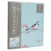 Dreamscene Blossom Bird Reversible Floral Quilt Duvet Cover with Pillowcase
