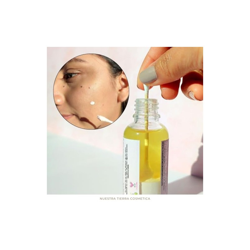 Nuestra Tierra Cosmética Loción Secante para Cutis Acnéico, Tratamiento con