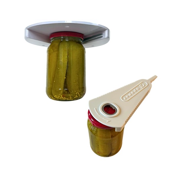 Jar Opener 2-in-1 Bundle – Under Cabinet Jar Opener &
