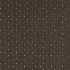 C613 Two Toned Brown Dotted Country Style Upholstery Fabric by The Yard- Closeout