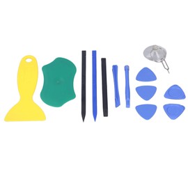 Fafeicy 12 in 1 Electronic Repair Tool Kit, Triangle Opening Tool, Electronics Opening Pry Tool Repair Kit for Tablet, MacBook, PC, Phone