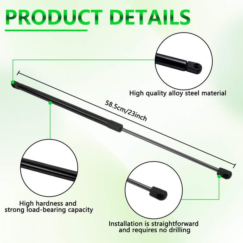 Front Hood Lift Supports for 2021+ Ford Bronco Accessories