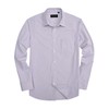 Alimens & Gentle Men's Striped Dress Shirt Button Down Regular