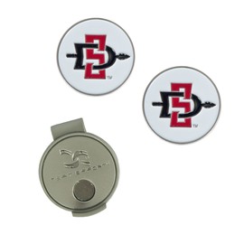 San Diego State Aztecs CVX Ball Mark Repair Tool and 2 Ball Markers