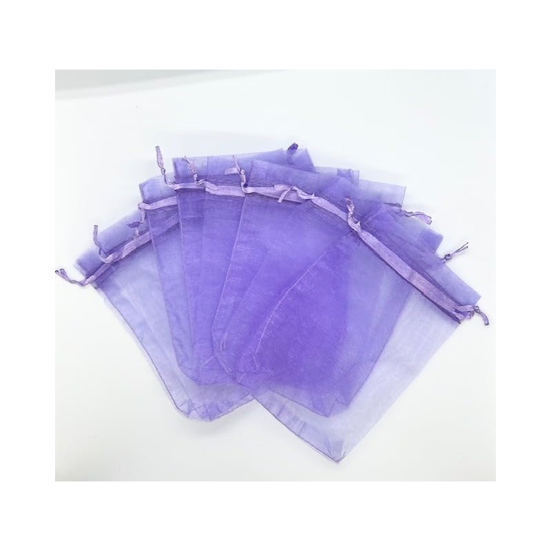 50 pcs Organza Gift Bags (4 x 6 inches)