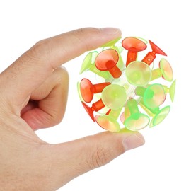 TOYMYTOY TOYMYTOY 4PCS Kids Multicolored Suction Cup Ball Flash Luminescence Plaything Party Toy for Children
