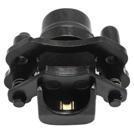 CADUFUELLY 3 Pack Rear Brake Caliper with Brake Pads, Rear Hydraulic Brake Caliper, Fit for 50cc 70cc 90cc 110cc 125cc 200cc 250cc ATV Quad Bike Buggy Go Kart 4 Wheeler, Replacement for Taotao