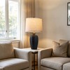 AIEAMPDO 25" Retro Vintage Ceramic Table Lamp for Living Room