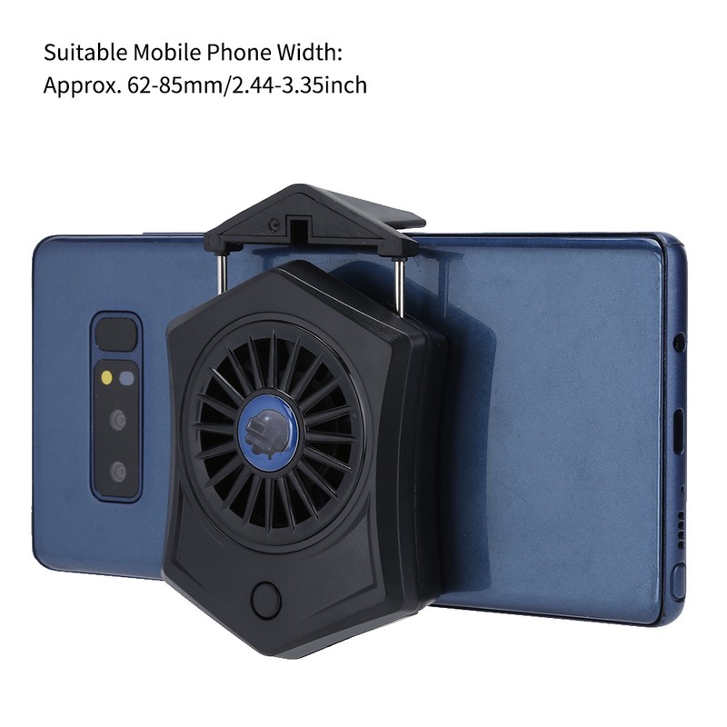 P8 Mobile Phone Radiation USB Charging Cellphone Powerful Cooling Fan