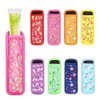 8 Pack Reusable Popsicle Sleeves, 8 Assorted Patterns - Freezer