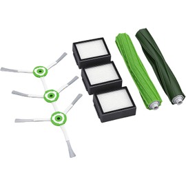 Haofy Kit de Reposición para Robot Aspirador, 2 Rodillos 3 Filtros 3