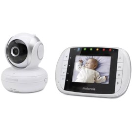 Motorola MBP33S, Video Baby Monitor, Two-Way Audio