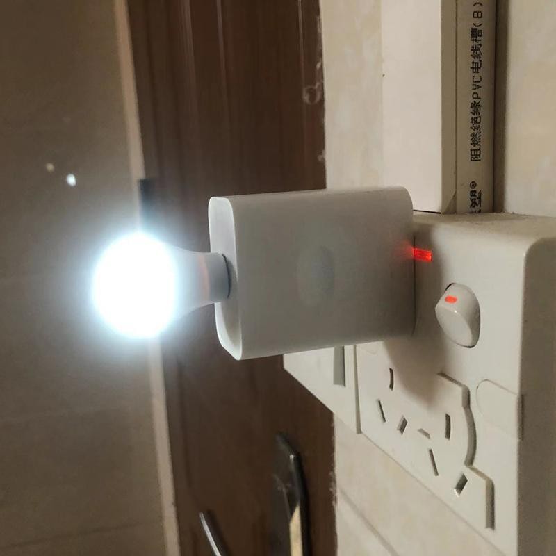 Portable Mini USB Night Light, 2 Counts USB Powered LED