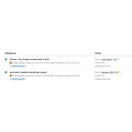 coming data 🔥ac adapter battery charger power supply for Funcid 12V ride on dump Truck