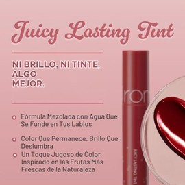 rom&nd] Juicy Lasting Tint 16 colors | Vivid color, Glossy Finish, Long-lasting, moisturizing, Highlighting, Natural-beauty | Lip Tint for Daily Use, 