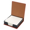 360 Sheets Leather Sticky Notes Holder Notes Cube Block Notes