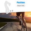 A ABSOPRO Bicycle Rear Derailleur Hanger Gear Rear Hook Aluminium
