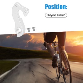 A ABSOPRO Bicycle Rear Derailleur Hanger Gear Rear Hook Aluminium Alloy