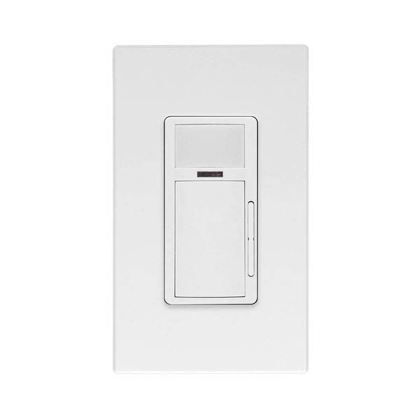 Leviton ODD24-IDW Wallbox, PIR 24VDC Dimming, Configurable with The Smart