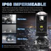 Focos Led H4/9003/hb2 Lupa Alta Y Baja Auto Mini Proyector