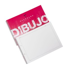 Unipapel Blocks 37002499 Warrior Drawing Pad 120 g/m² Paper Micro Perforated 2 Holes FSC Certified Bone Extended Folio