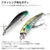 VMSIXVM Mountain Stream Lures Minnow Set 5pcs 5 Colors Trout
