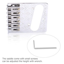 TL Telecaster Guitar Roller Bridge Elegant Unique Style Adjustment Tool Musical Instrument Accessory