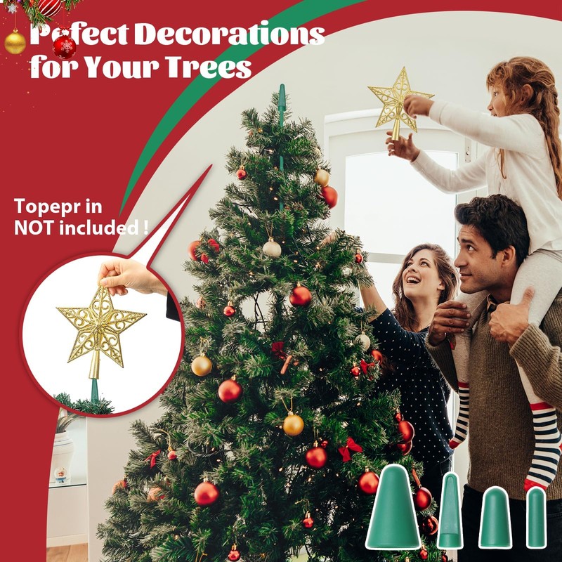 Christmas Tree Toppers (Green)