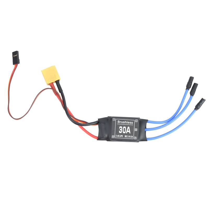 30A Brushless ESC XT60 Electronic Speed Controller for RC Remote