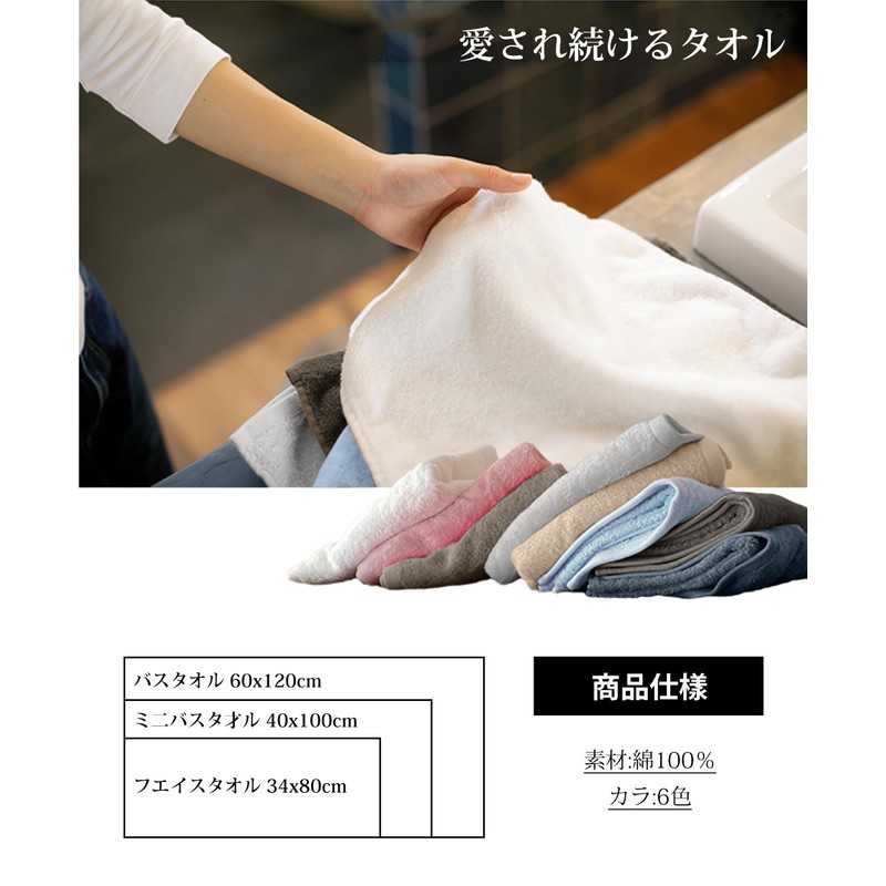AYO Face Towels, Hotel Specifications, Set of 5, Carbon Gray,