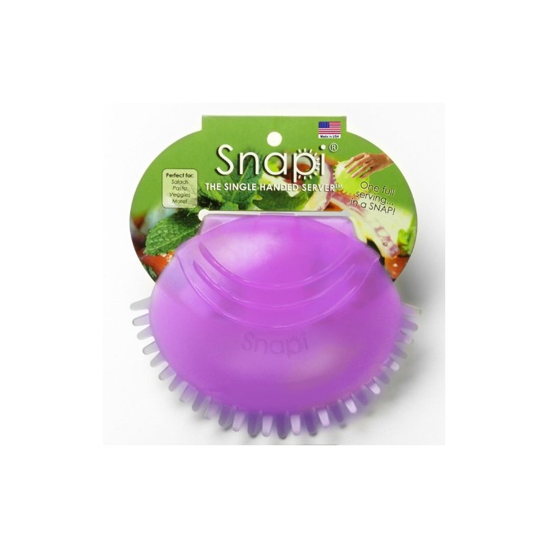 Snapi - The Single Handed Salad Server - Grape