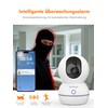 GRIFEMA WLAN Indoor Surveillance Camera 1080P with Night Vision 10