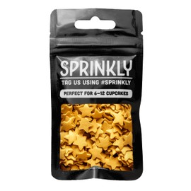 SPRINKLY - Glimmer Stars - Gold (Jumbo) - 25g