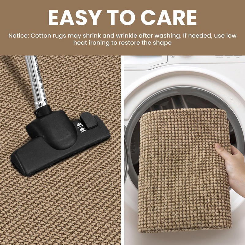 IOHOUZE Washable Runner Rug 2x6 Non Slip Rubber Backed Runners