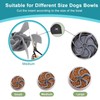 AMSNINK Slow Feeder Hund Silikon, Anti Schling Napf Hund, Antischlingnapf