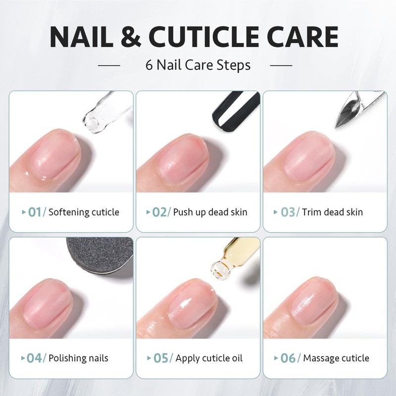 GAOY 20ml Cuticle Remover Gel, Nail Care Softener, Easy and