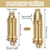 Alethron Pop Up Drain Valve, Pack of 3 Sink Plugs,
