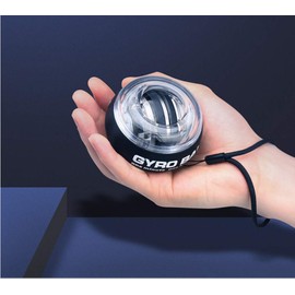 Self-starting Wrist Strength Ball Wrist and Forearm Exerciser Gyroscope Decompression Wrist Strength Ball for Strengthening Arm, Wrist, Fnger Strength and Flexibility(Colorful light)